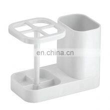 Wholesale Home & Hotel in Stock Bathroom White Acrylic Toothbrush Display Rack thumbnail-3