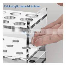 12 Holes Clear Acrylic Test Tube Holder thumbnail-4
