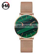 Hannah Martin CC36 Luxury Ladies Quartz Movement Watch Women Stainless Steel Chronograph Wristwatches Business Watch thumbnail-2