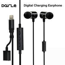 HiFi MFi Certified Super Bass Stereo Headphone With Charging and Listening Simultaneously for IPhone 8