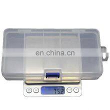 Double Face Fishing Bait Tackle Storage Lure Box Hard Plastic Fishing Accessories Tool Box thumbnail-3