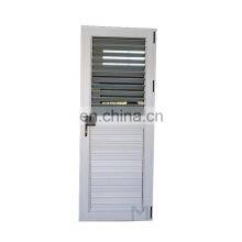 Exterior Glass Louver Door/interior Glass Doors/aluminum Shutter Door