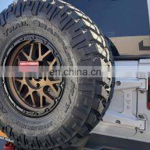 Auto Parts Accessories EVO Tailgate Hinge Rear Door Spare Tire Carrier for Jeep Wrangler JL JT 18+ thumbnail-4