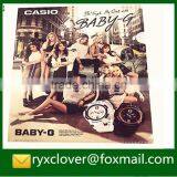 a4 Size PP Stationery Plastic L Shape File Folder in Customized Logo/printing