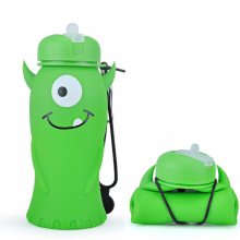 Sports Water Cup Student Portable Summer Silicone Leak Proof Water Bottle Children's Water Bottle Cup（Wechat:13510231336） thumbnail-2