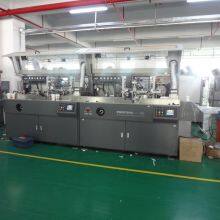 Automatic 2-color Plastic Container Glass Perfume Water Cups Silk Screen Printing Machine on Bottles and Bottle Screen Printer