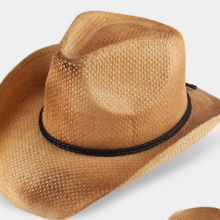 Fashion western Cowboy hat outdoor sunscreen fishing straw hat summer sun hat
