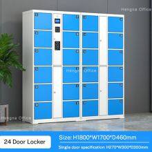 HN-Q3Electronic Luggage Locker for Quebec Transportation Hub, With Infrared Barcode Scanner& Voice Prompt, Easy Operation, Custom Interior Space Size thumbnail-1
