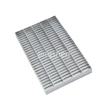 Hot-dip Galvanized Steel Grating for Ground Surfaces and Trenches, Serrated Surface Grating Bars thumbnail-1