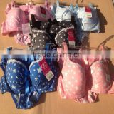 1.82USD 32-36B Cup Surprising Newest Design High Quality Push Up Yough Girls Sexy Bra And Panty New Design(gdtz027)