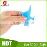 Latest FDA Standard Star And Moon Shape Silicone Body Bath Brush For Babies thumbnail-5