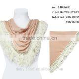 Fashionable Triangular Scarf Lady Spring Neck Round Circle Scarfs Wholesale Scarves thumbnail-1