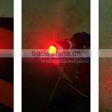 Fit 16 to 23mm Tube Red LED Waterproof Bicycle Warning Bike Handlebar Light thumbnail-4