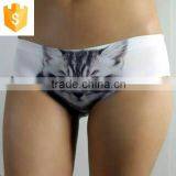 Ladies Underpants Women's Boxes 3D Print Panty Laser Cut Panty New Design thumbnail-4
