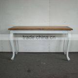 Antique Wooden Furniture Elm Console Table thumbnail-1