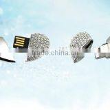 Heart Shape U-disk Metal Flash Disk for Promotion thumbnail-2