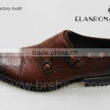 Italian Style Double Monk-strap Soft Genuine Leather Dress Shoes Quality Choice thumbnail-5