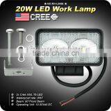 GoldRunhui RH-L0458 High Quality 20w Led Work Light for Motorcycles Atv SUV thumbnail-1