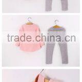 Wholesale Girls Fancy Clothing Sweater With Heart Grey Leggings Hairband 3 Piece 2015 Children Clothes thumbnail-1