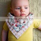 New trendy 2016 High Quality Super Soft Cotton Baby Bibs