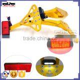 BJ-LPL-TMAX001 Recommand Motorcross Golden Lisence Bracket Aluminum Tail Plate for Yamaha T MAX 530 2013-2015 thumbnail-1