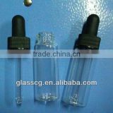 Glass dropper bottles vials with pipette wholesale paypal accept                        
                                                Quality Choice