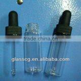 Glass dropper bottles vials with pipette wholesale paypal accept                        
                                                Quality Choice