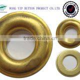 Gold Plating Metal Brass Eyelet for Tarpaulin