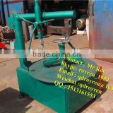 Waste Used tire cutting machine high efficiency tire grinder to block