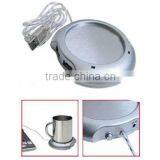 USB 4 Ports Hub Beverage Coffee Cup Warmer Gadget