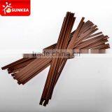 Disposable plastic coffee stirrers