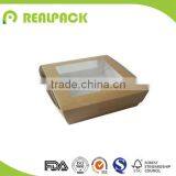 SGS FDA Certified Kraft Paper Salad Boxes Sushi Boxes thumbnail-3