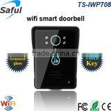 Motion Detection Clear Night Vision Worldwide Use Wifi Video Door Bell With Camera thumbnail-2