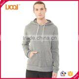 Oem Wholesale Custom Sping Autumu 100% Cotton Plain Dyed Longline Blank Pullover Zip Hoodies