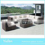 Rattan Modern Sectiona Sofa Used Outdoor Sofa