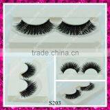 Fashion New False Eyelash Hand Made Synthetic Double Layer Premiun Lashes Supplier thumbnail-1