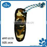 Camouflage Colors Rope Soft Plush Pet Toys for Dog thumbnail-1