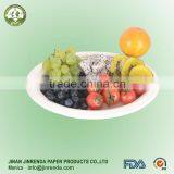 Disposable Tableware Sugarcane 9" Round Plate thumbnail-1