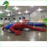 Laying Amazing Decoration PVC Interesting Inflatable Big Cartoon Hero for Sale