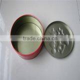 Round Food Packaging Gift Can for Cookies