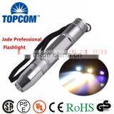Hot Sell Super Quality High Bright White Yellow UV Light Jade Flashlight Torch thumbnail-1