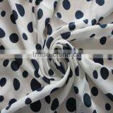 Fashinal Dot Printed Chiffon Fabric Polyester Chiffon Fabric for Dress