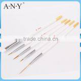 ANY Cheap 5PCS Wood Handle Nail Beauty Nail Brush for Nail Decoration thumbnail-1