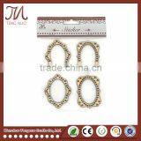 Custom Laser Engraved Wooden Sticker