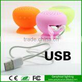 Portable Silicone Waterproof Sucker Speaker Bluetooth Speakerphone thumbnail-5