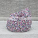 Butterfly Printed Fabric Bean Bag Chairs Bulk (NW918R) thumbnail-2