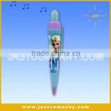 Popular Cartoon Figure Short BallPoint Customized Talking Plastic Pen thumbnail-3
