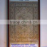 handmade 100% silk rug,wall hanging rugs tapestry
