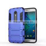 2 In 1 Hot Selling Iron-Bear Stand Rugged Hybrid Cover Case For Motorola Moto X Style thumbnail-5