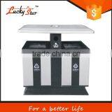 2016 New Design Cylinder Slow Close Stainless Galvanized Steel Garbage Bin Waste Bin